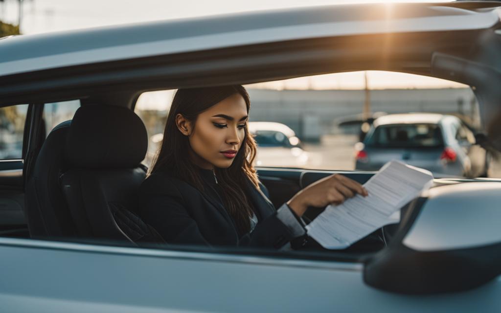 Trading in a vehicle with a loan