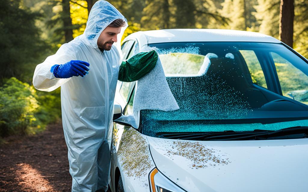 best way to remove sap from car paint