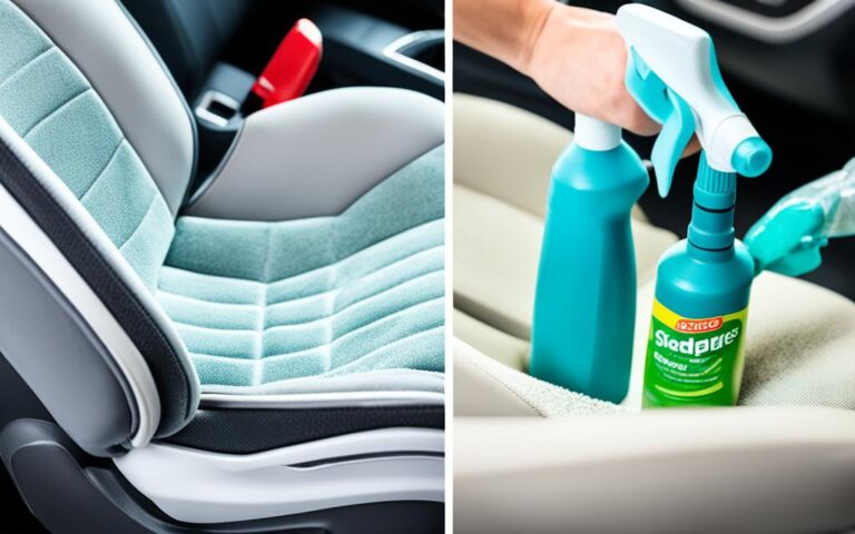 how to clean cloth car seats