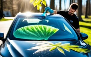 how to remove tree sap from car