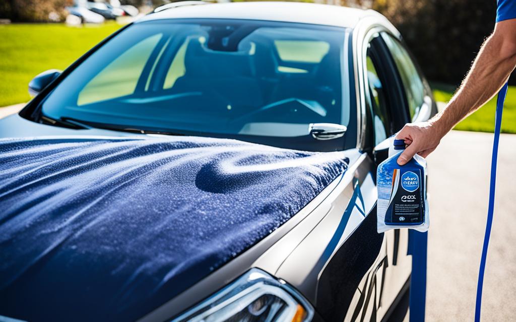 removing hardened tree sap from car